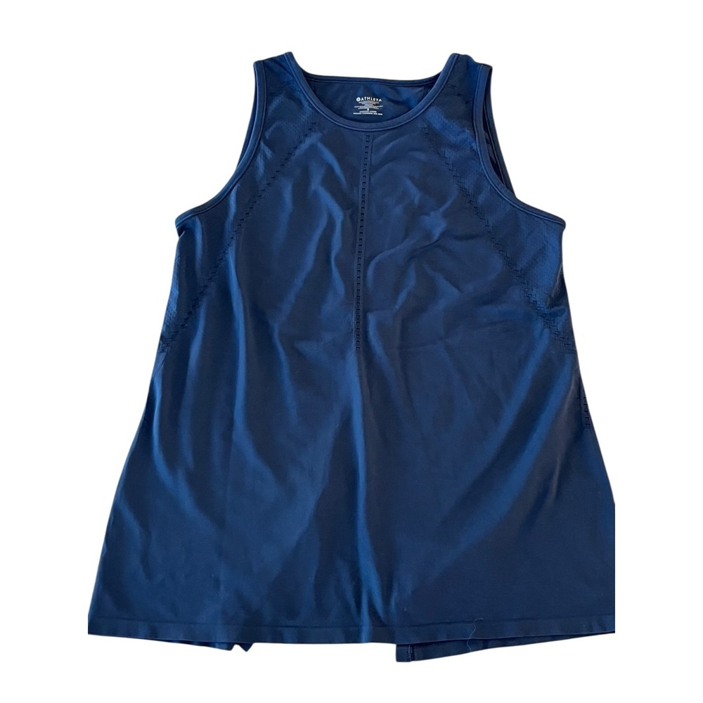 Athleta Cross Back Tank Top Womens‎ Small Navy